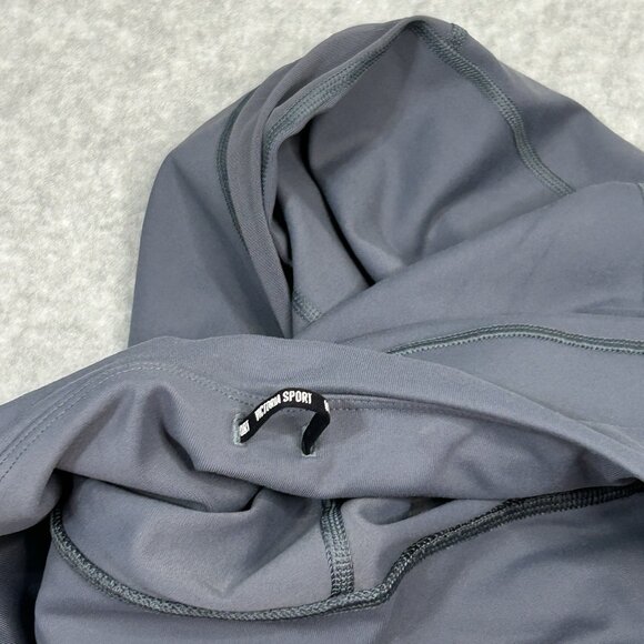 Victoria’s Secret Sport Knockout Mesh Leggings Small Slate Blue Athletic Yoga - Picture 7 of 12